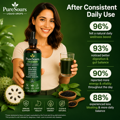 Pure Soursop 10 in 1 Liquid Drops Extract