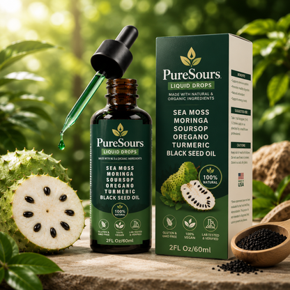 Pure Soursop 10 in 1 Liquid Drops Extract